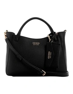 Brenton Girlfriend Satchel Bag in Black