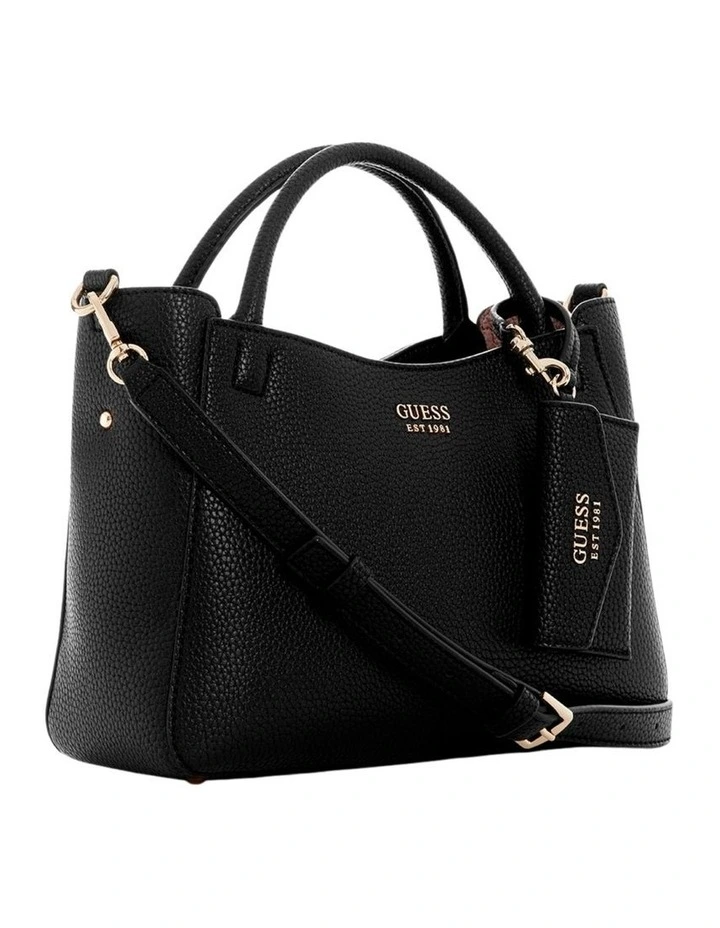 Brenton Girlfriend Satchel Bag in Black image 2