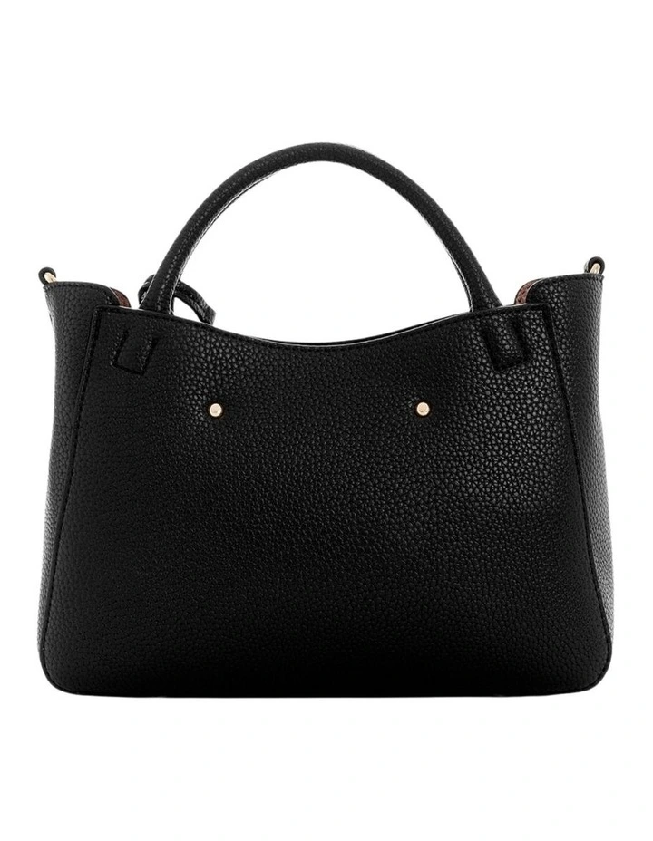 Brenton Girlfriend Satchel Bag in Black image 4