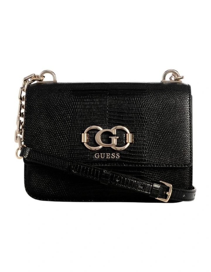Salinge Flap Crossbody Bag in Black image 1