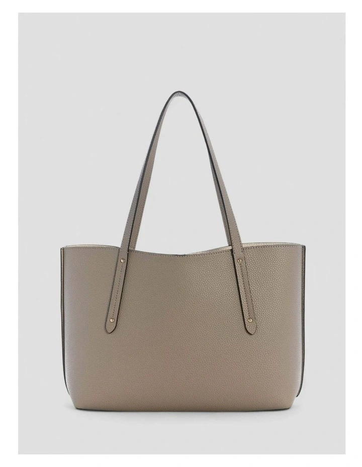 Brenton Tote Bag in Dark Taupe image 7