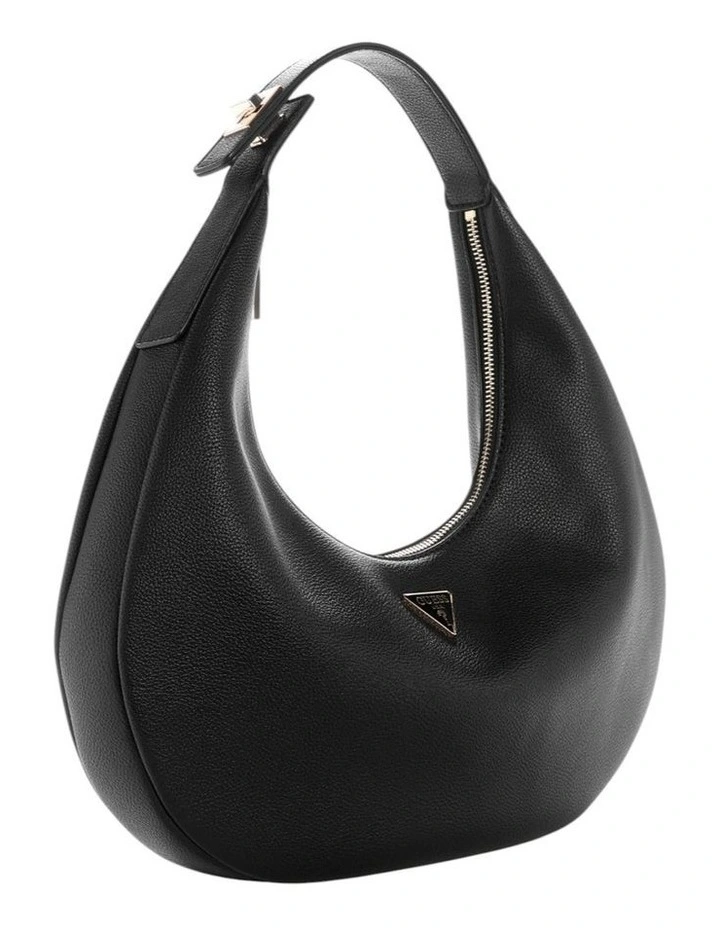Evie Hobo Bag in Black image 3