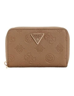 Cresidia II Medium Zip Around Wallet in Brown