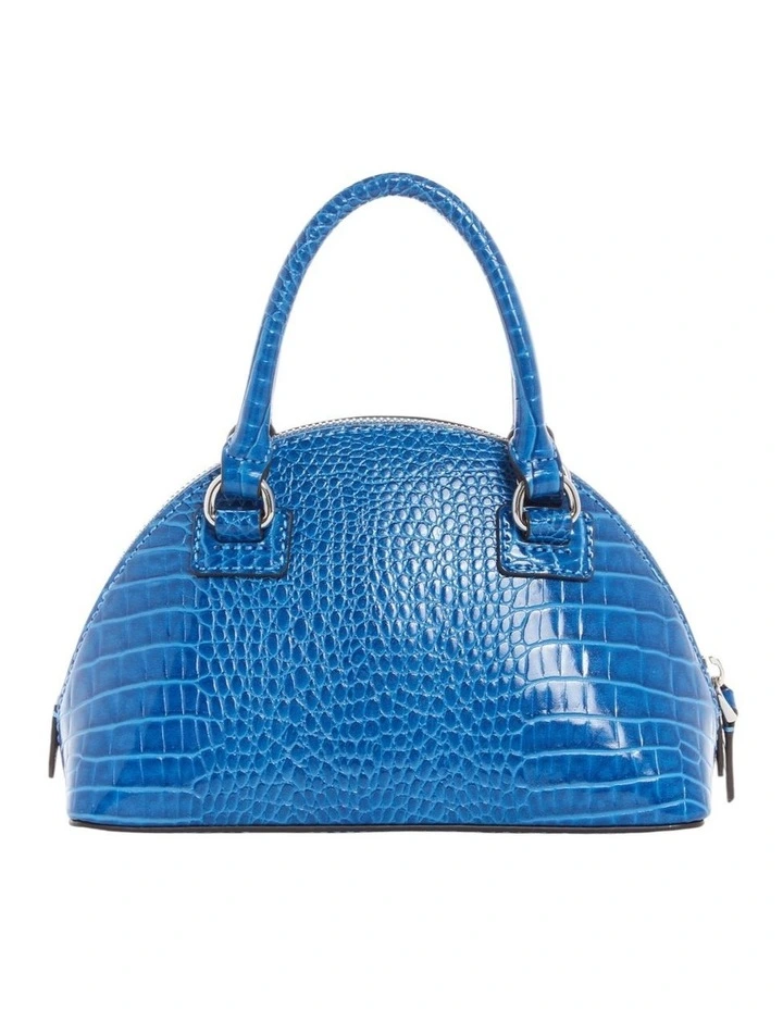 Shila Small Dome Crossbody Bag in Blue image 4