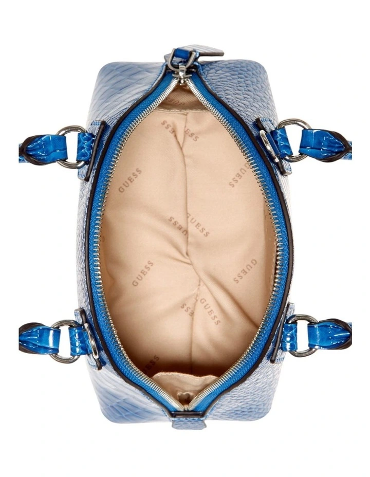Shila Small Dome Crossbody Bag in Blue image 5