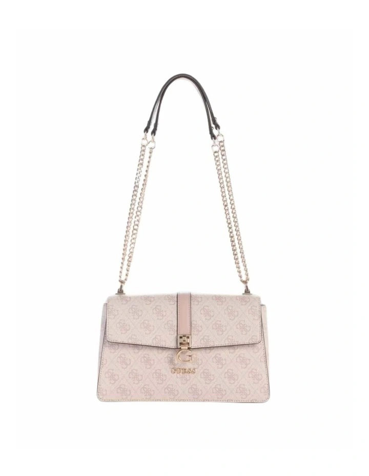 Zamira Convertible Crossbody Flap Bag in Orchid Logo image 1