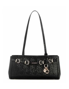 Dovie Girlfriend Shoulder Satchel Bag in Black