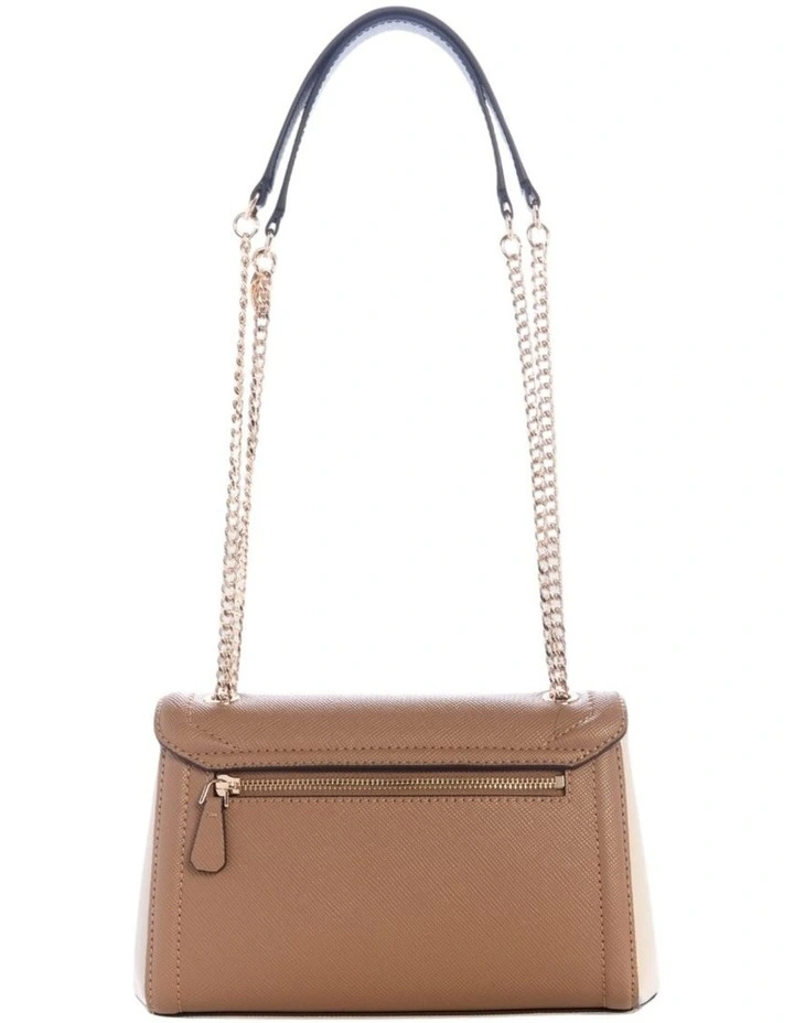Noelle Convertible Crossbody Flap Bag in Brown image 3