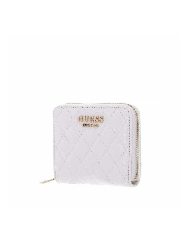 Yarmilla Small Zip Around Wallet in White image 2
