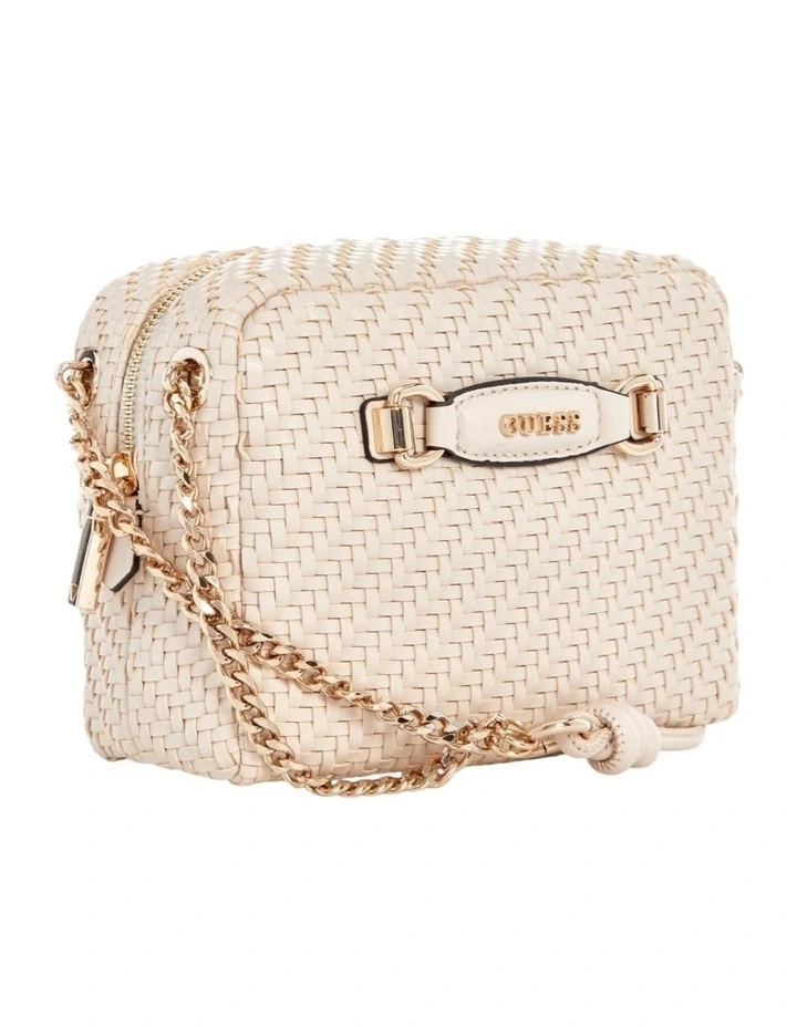 Francy Camera Crossbody Bag in Beige image 2
