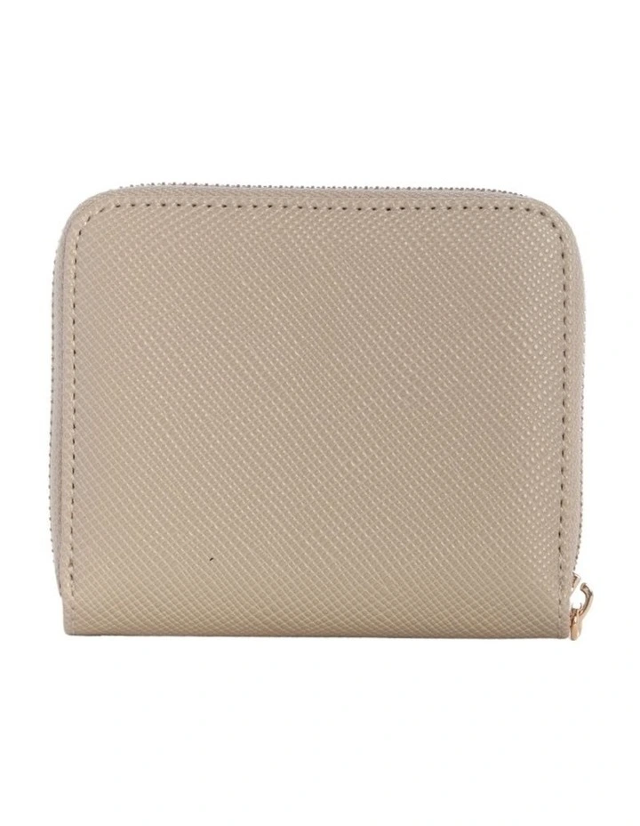 Laurel Small Zip Around Wallet in Taupe image 2