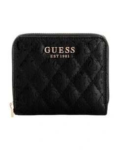 Yarmilla Small Zip Wallet in Black