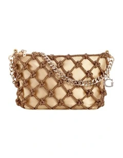 Zalina Shoulder Bag in Gold