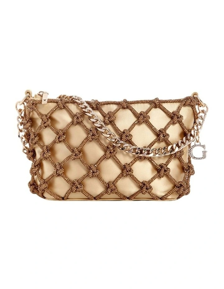 Zalina Shoulder Bag in Gold image 1