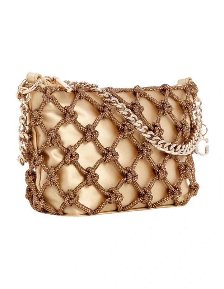 Zalina Shoulder Bag in Gold image 2