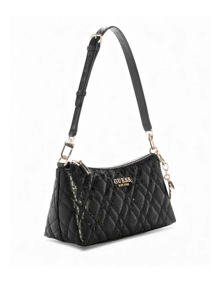 Isemay Shoulder Bag in Black image 2