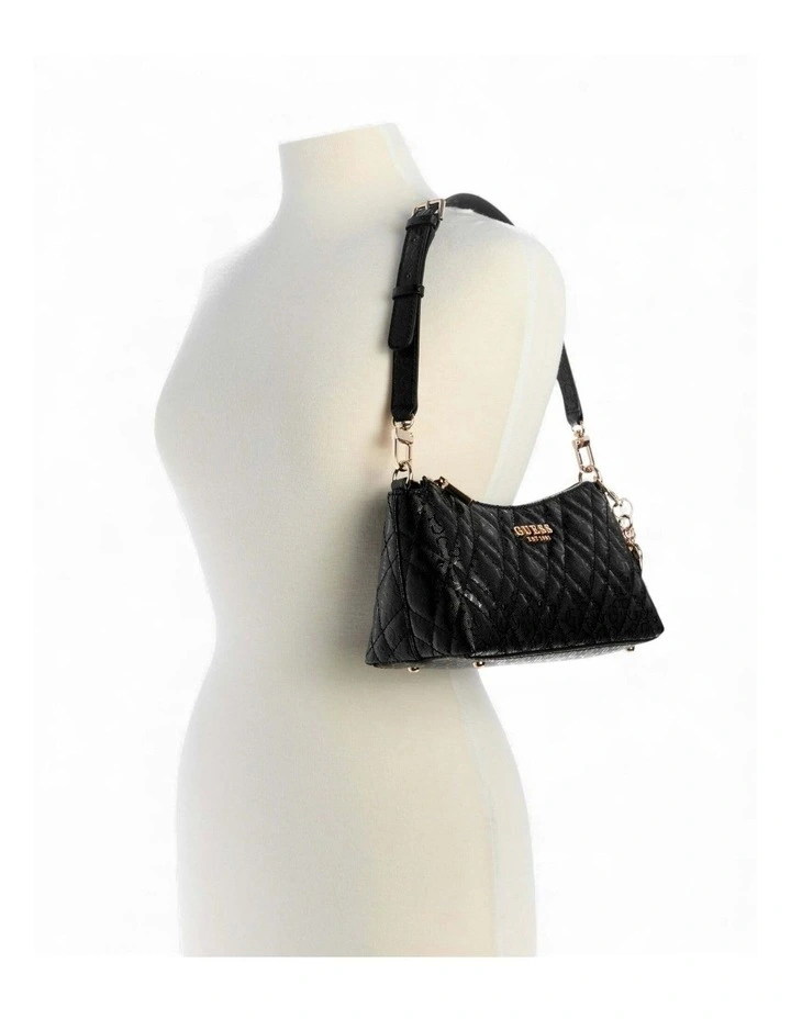 Isemay Shoulder Bag in Black image 5