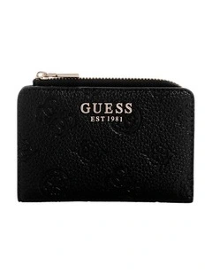 Cresidia Zip Around Card Case in Black