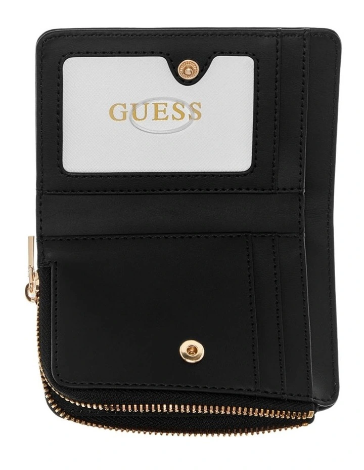 Cresidia Zip Around Card Case in Black image 3