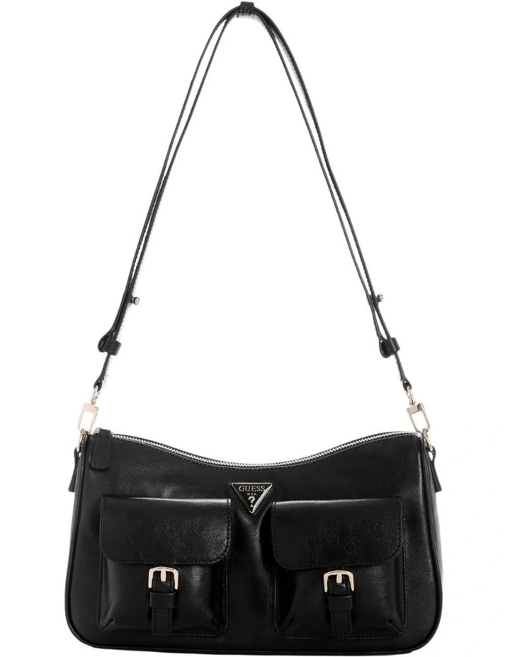 Kassie Convertible Shoulder Bag in Black image 1