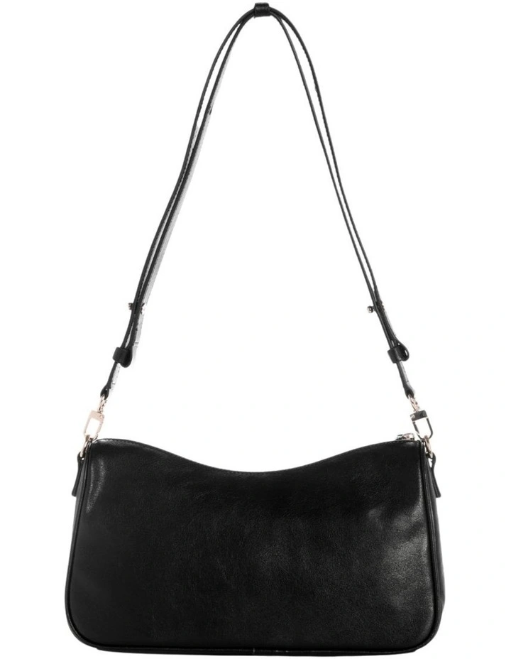 Kassie Convertible Shoulder Bag in Black image 3