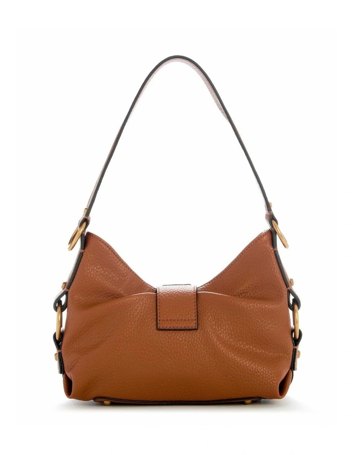 Camden Mini Shoulder Bag in Cognac image 4