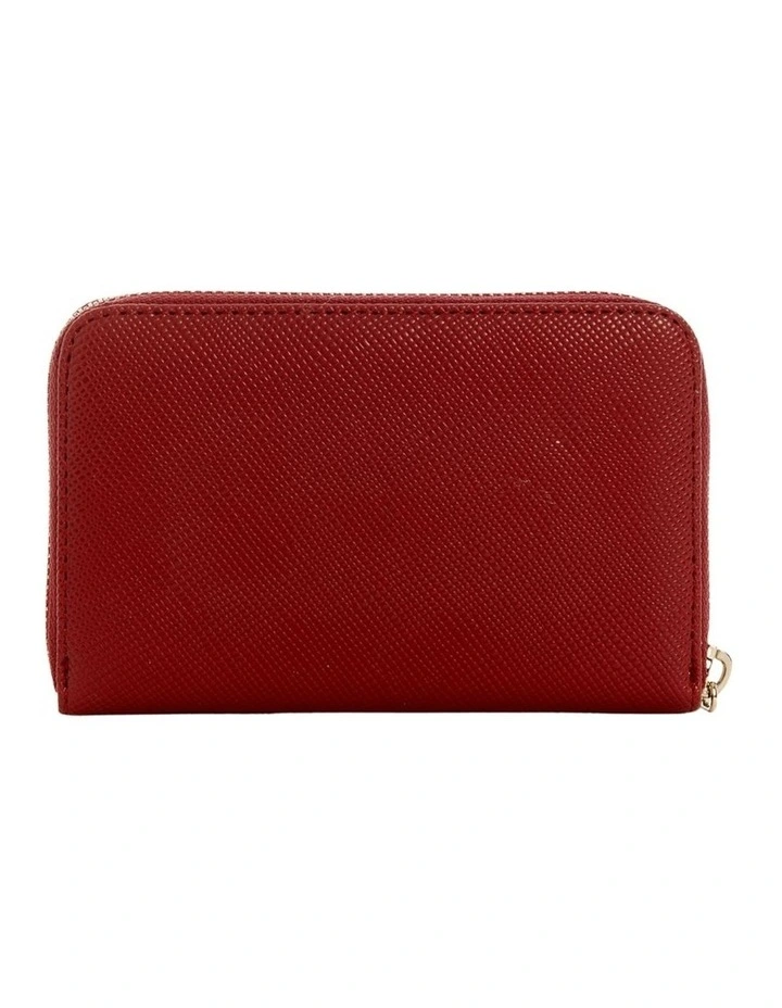 Laurel Medium Zip Around Wallet in Garnet image 2