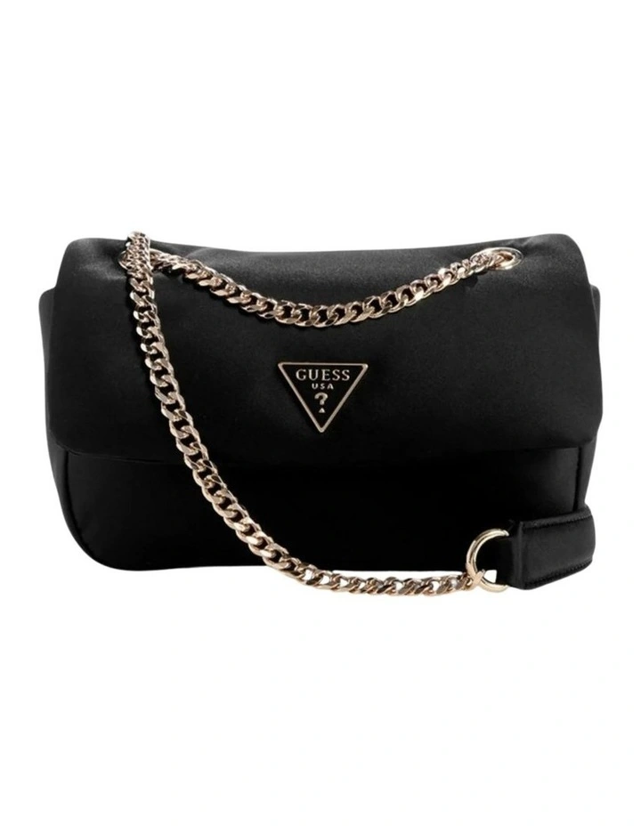 Sunetra Mini Convertible Crossbody Flap Bag in Black image 1