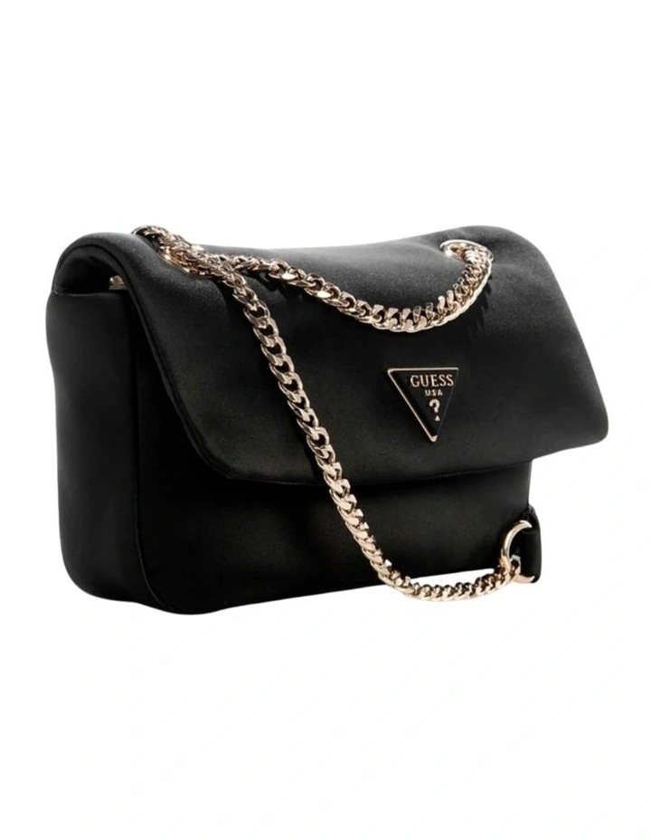 Sunetra Mini Convertible Crossbody Flap Bag in Black image 2