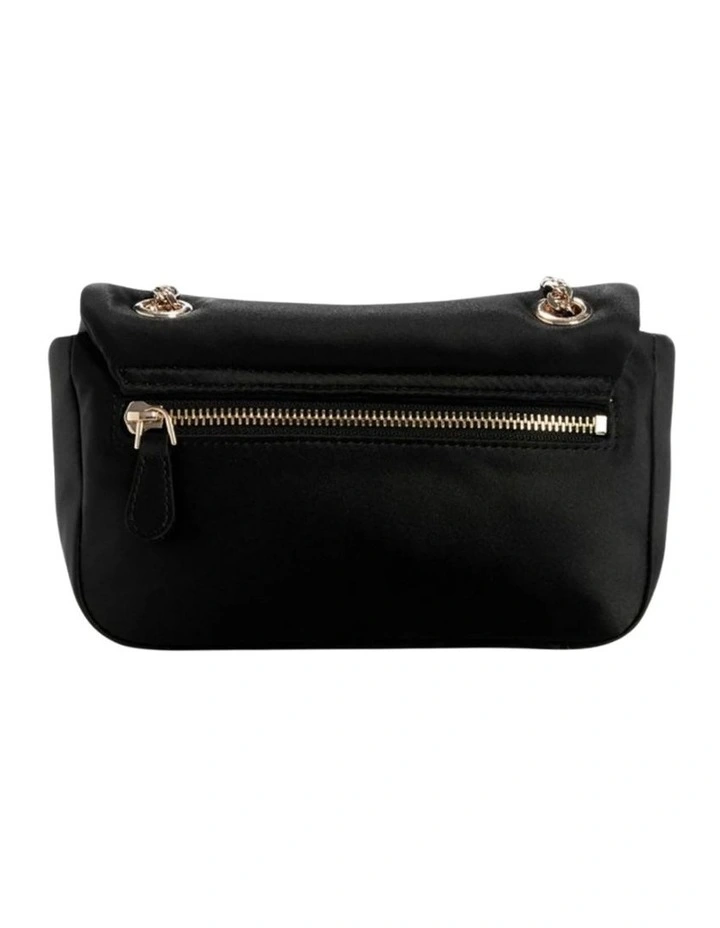 Sunetra Mini Convertible Crossbody Flap Bag in Black image 3
