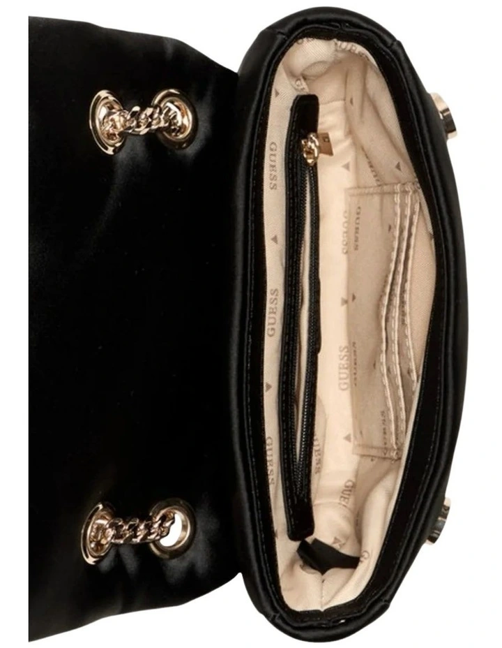 Sunetra Mini Convertible Crossbody Flap Bag in Black image 5