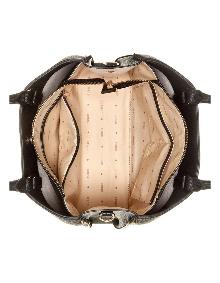 Meridian Girlfriend Satchel Bag in Black image 4