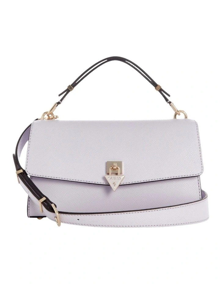 Patsie Top Handle Flap Bag in Lilac image 1