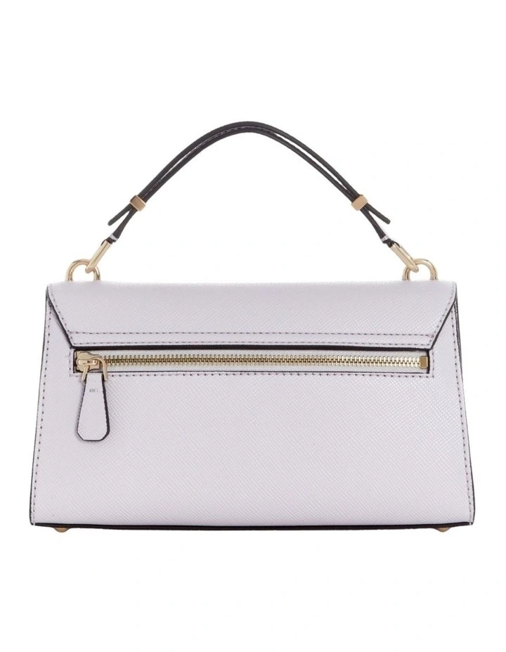 Patsie Top Handle Flap Bag in Lilac image 4