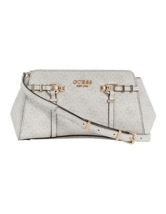 Leona Girlfriend Crossbody Bag in Bone Logo