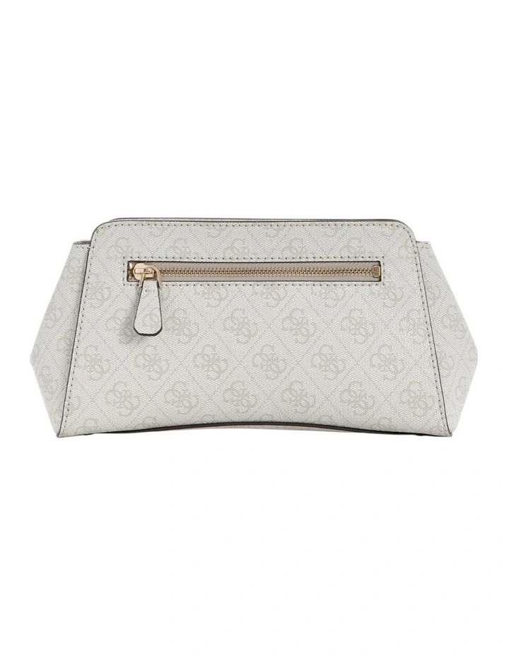 Leona Girlfriend Crossbody Bag in Bone Logo image 4