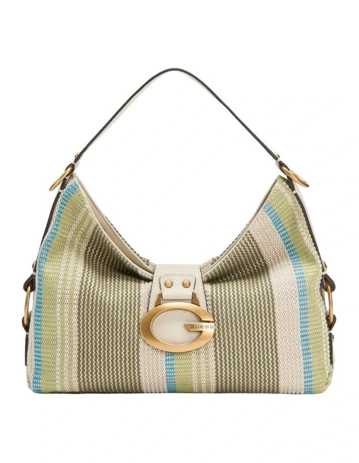 Camden Mini Shoulder Bag in Olive Multi image 1