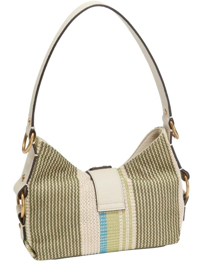 Camden Mini Shoulder Bag in Olive Multi image 3