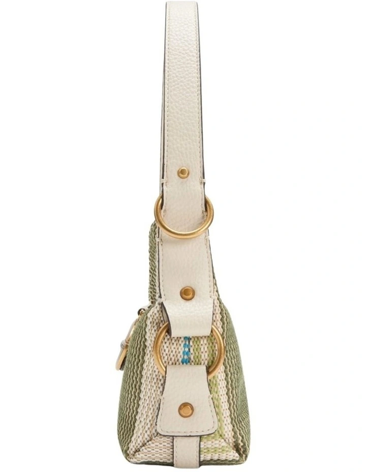 Camden Mini Shoulder Bag in Olive Multi image 5