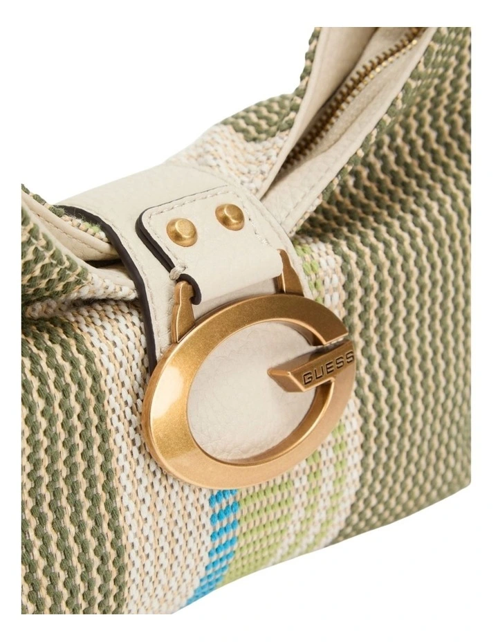 Camden Mini Shoulder Bag in Olive Multi image 6
