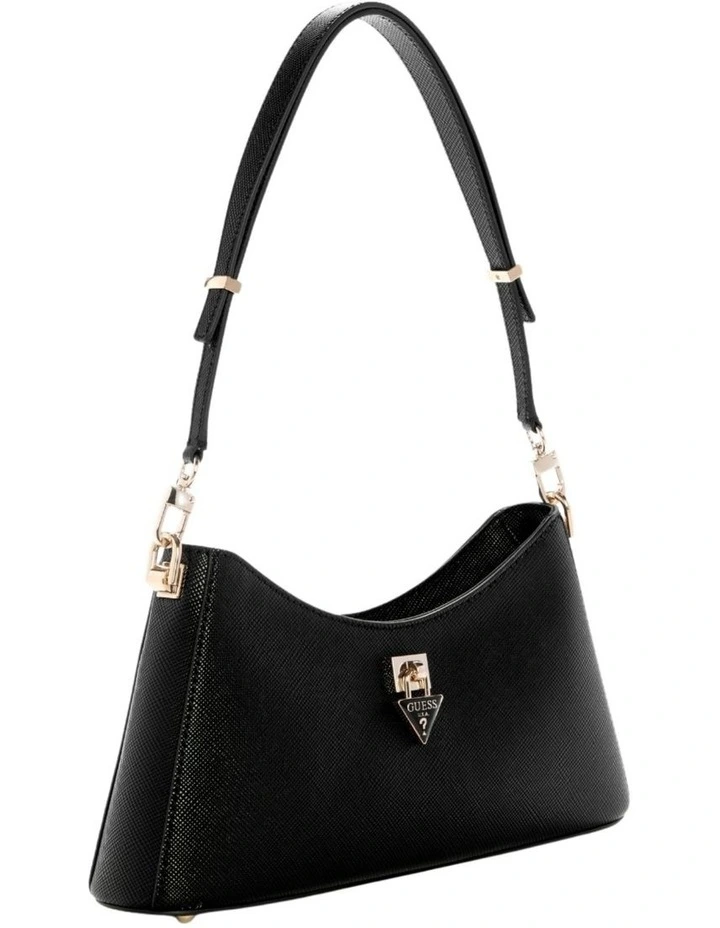 Patsie Shoulder Bag in Black image 3