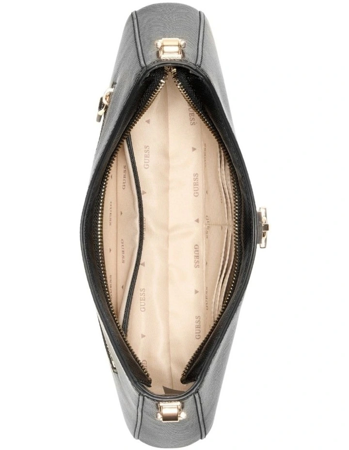 Patsie Shoulder Bag in Black image 5