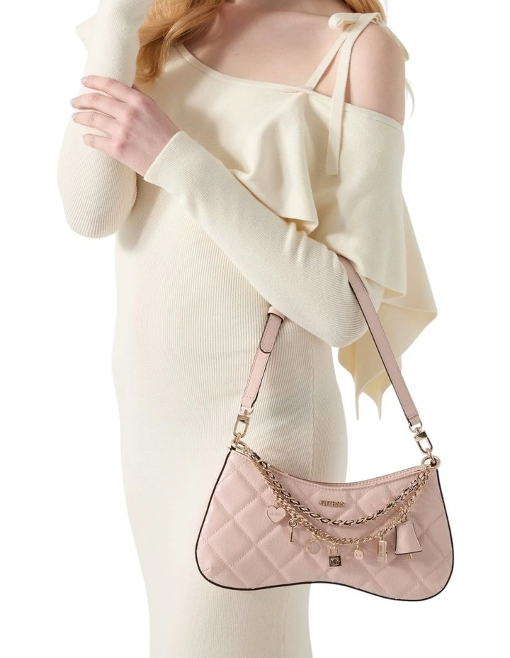 Libby Shoulder Bag in Light Rose image 2