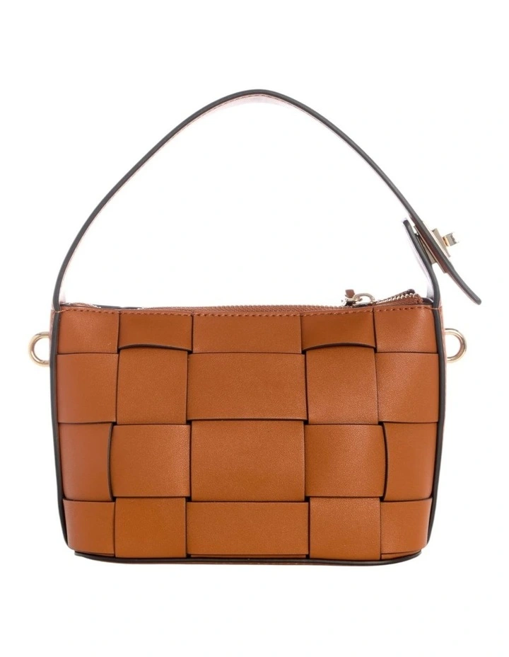 Maylee Mini Hobo Crossbody Bag in Caramel image 4