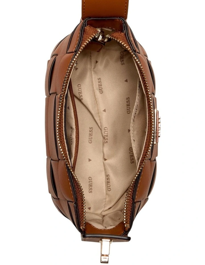 Maylee Mini Hobo Crossbody Bag in Caramel image 5