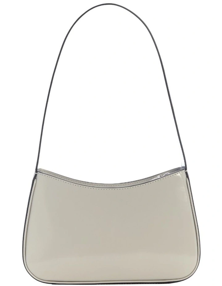 Arnela Top Zip Shoulder Bag in Light Taupe image 3