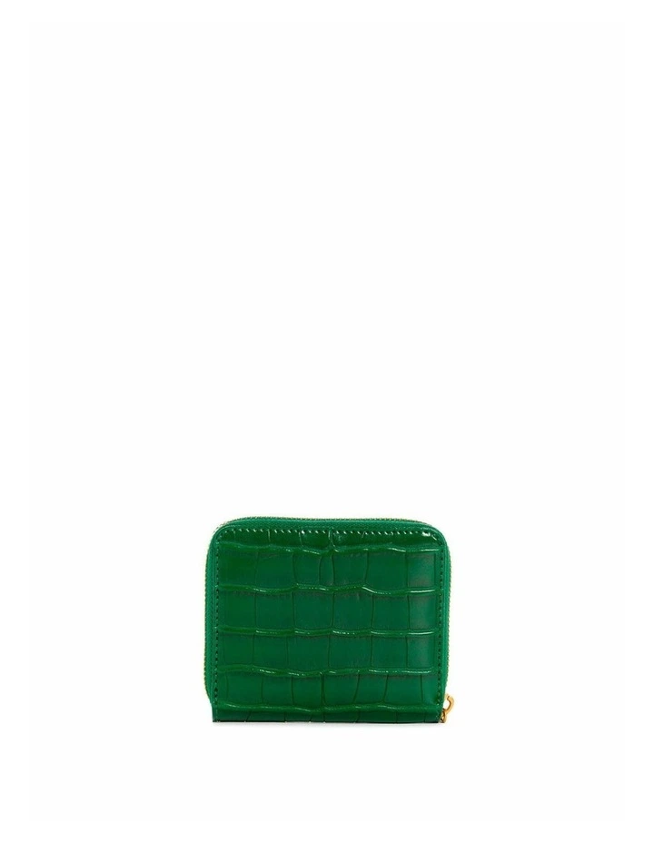 James Croco Small Wallet in Green image 3
