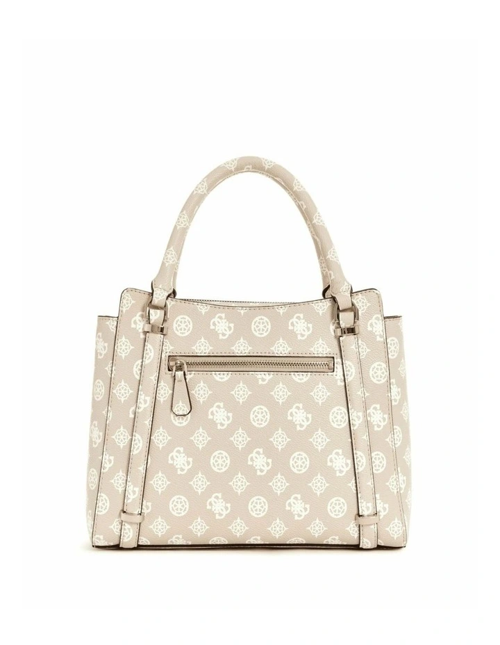 Daryna Double Compartment Satchel in Sand Logo image 4
