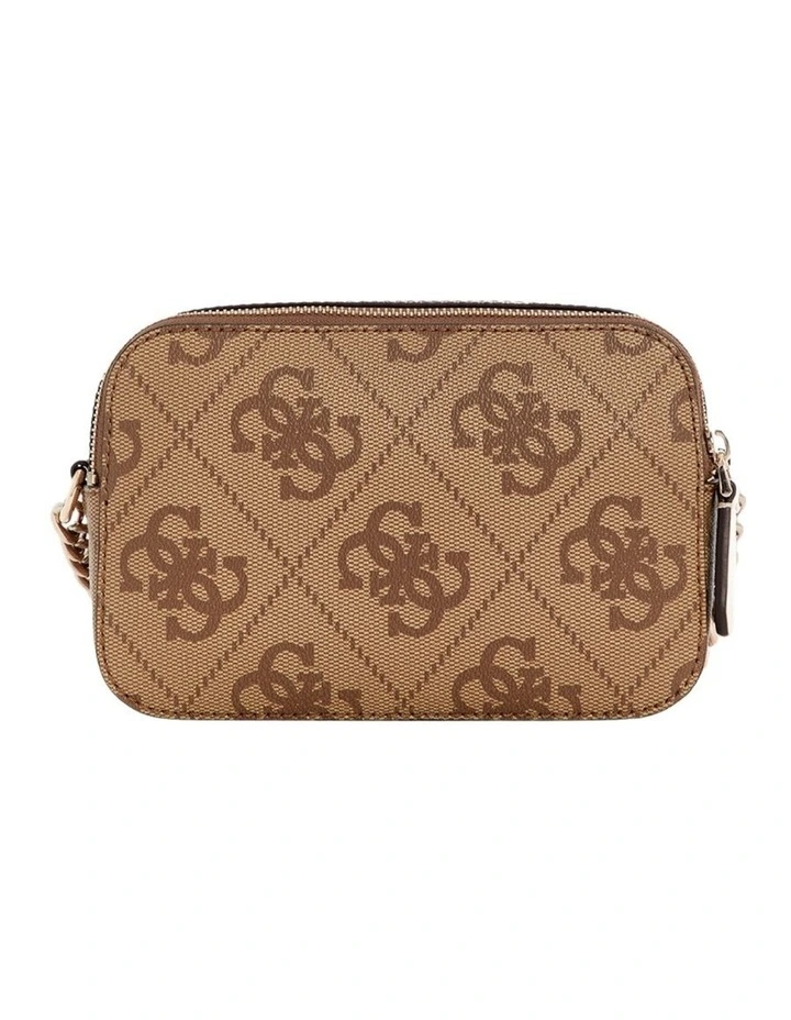 Noelle Crossbody Camera Bag in Latte Logo image 3