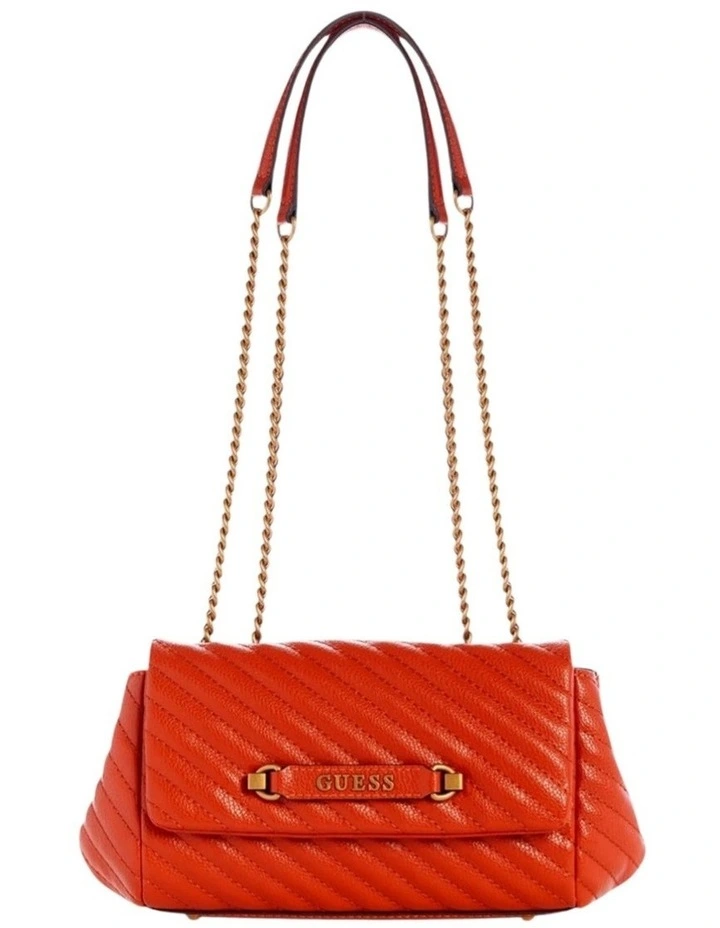 Sela Convertible Crossbody Flap Bag in Ginger image 1